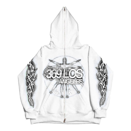 Leo Full-Zip Fleece Hoodie