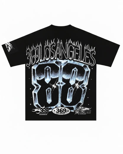 Paradise City Short-Sleeve T-Shirt & Flare Sweatpants Full Set