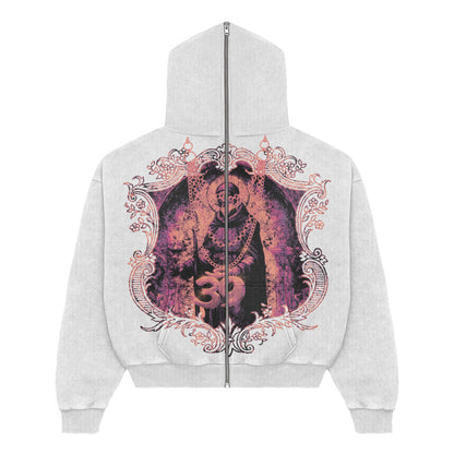 Pure Saint Full-Zip Fleece Hoodie