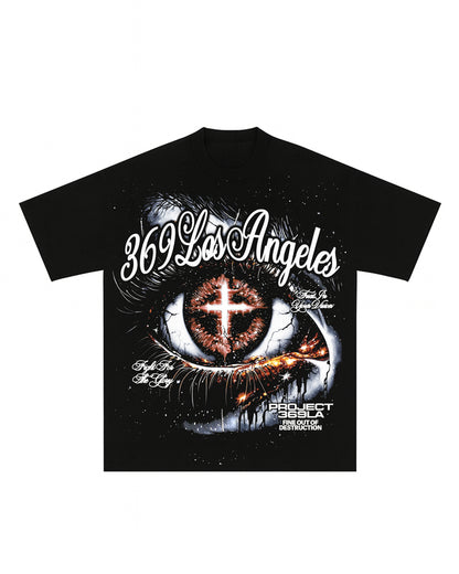 Trust In Your Vision Short-Sleeve T-Shirt & Flare Sweatpants Full Set