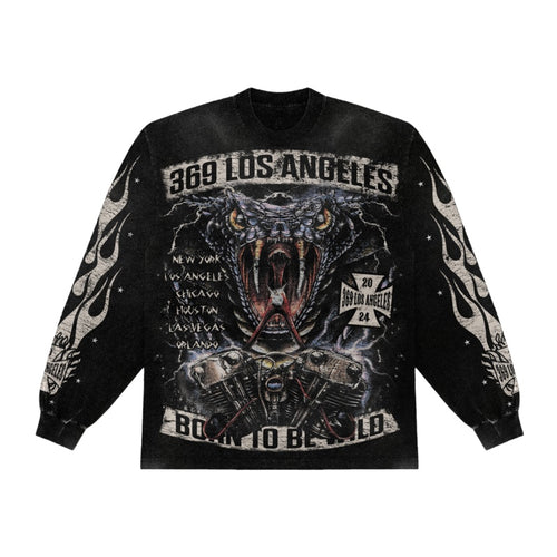 Snake Long-Sleeve T-Shirt