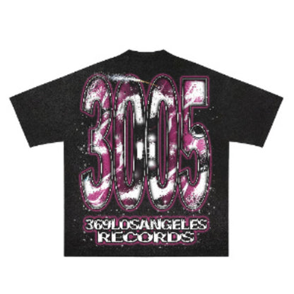 Born From Streetwear Graphic T-Shirt & Flare Sweatpants Set