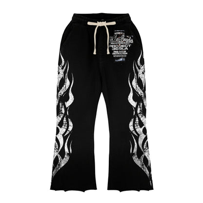 Trust In Your Vision Short-Sleeve T-Shirt & Flare Sweatpants Full Set